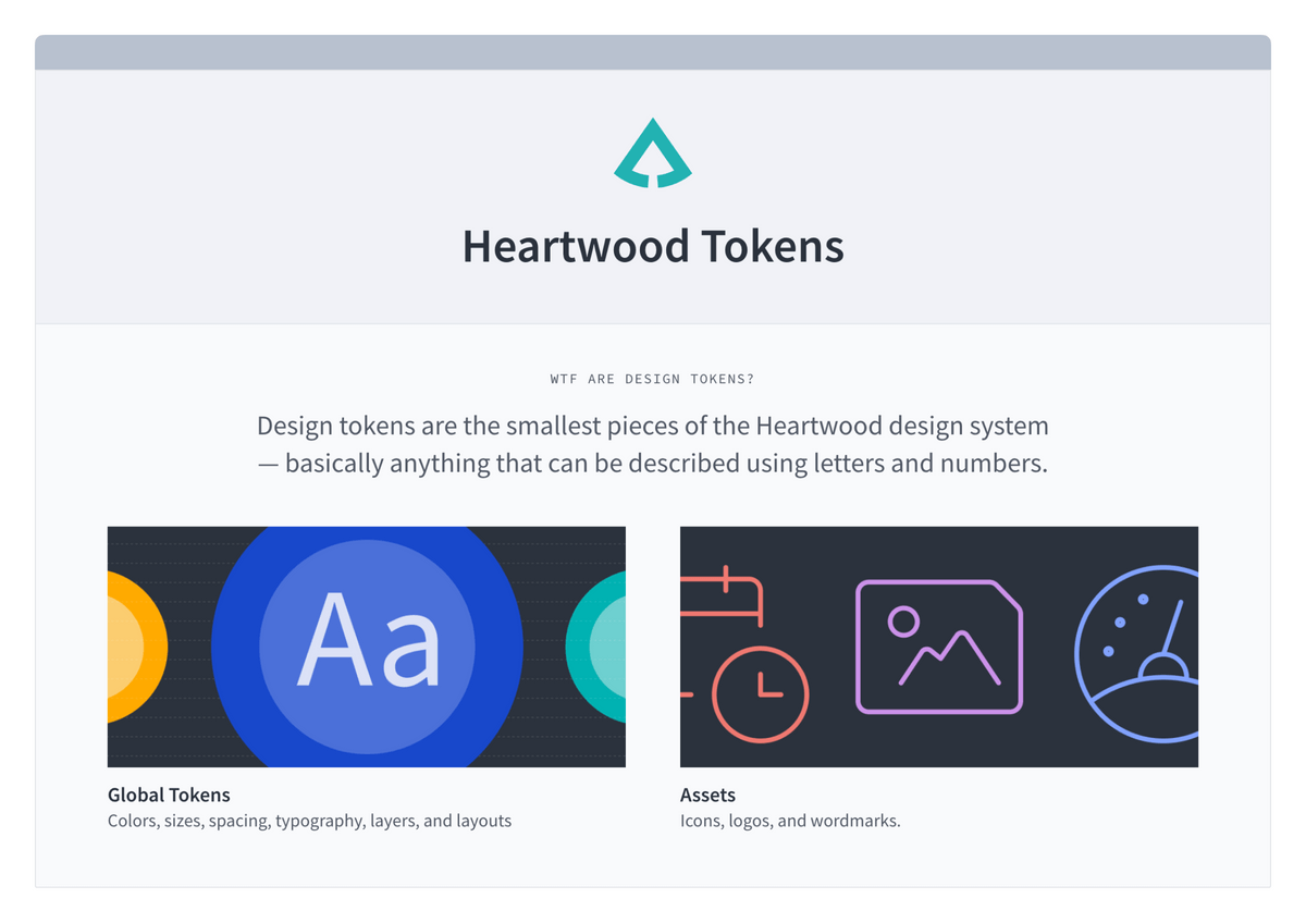 The Heartwood Tokens site.